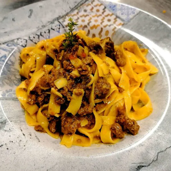 LASAGNETTE AL RAGU' DI CINGHIALE